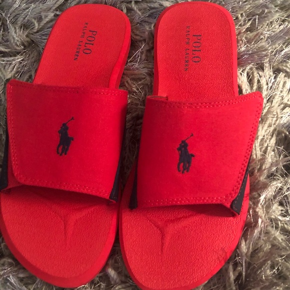 mens polo slides